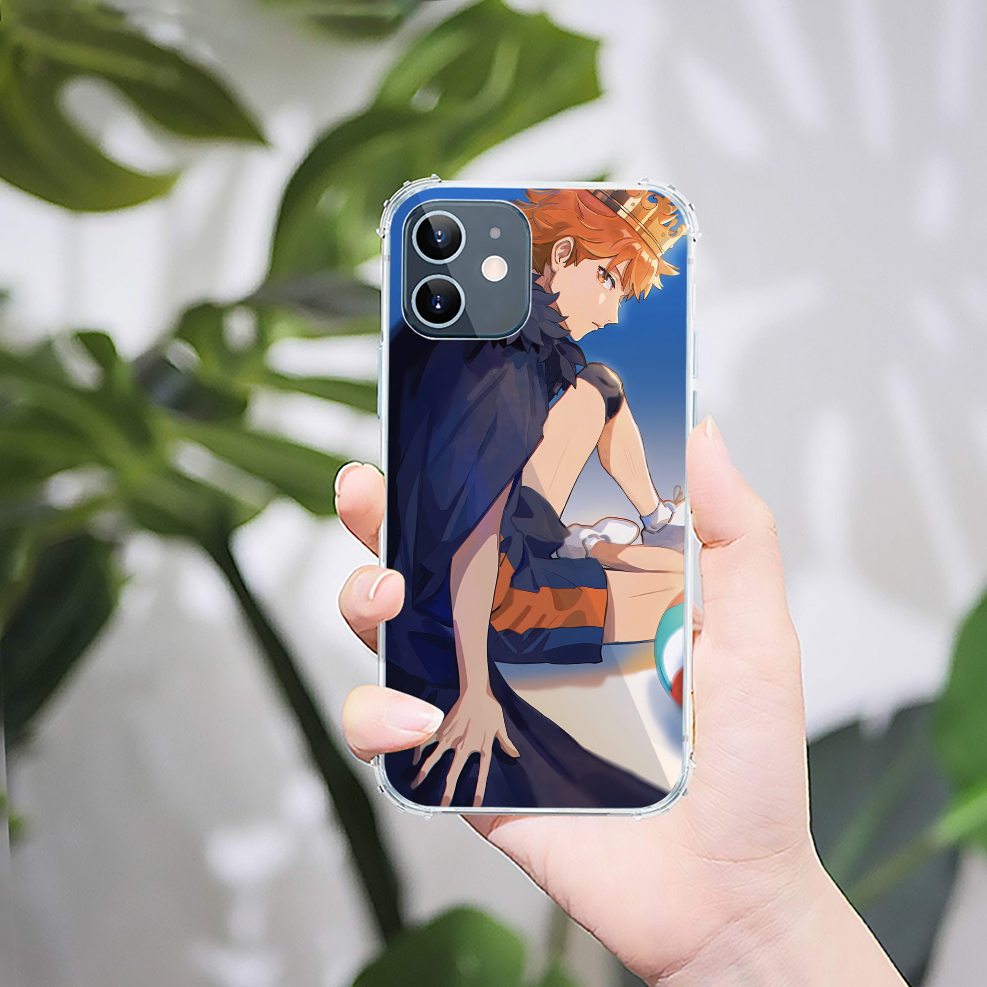 （画像用） ハイキュー!! Haikyu!! 【iPhone 12シリーズ対応】透明スマホケース（クリアソフトケース）